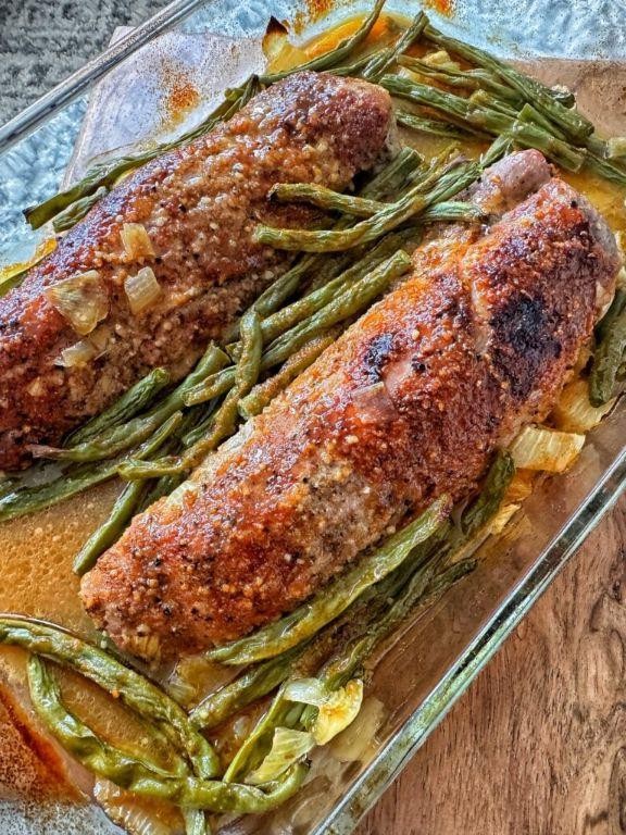 Maple Dijon Glazed Thin Sliced Pork