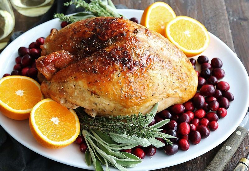 Maple Dijon Glazed Turkey Breast