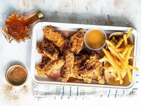Maple Dijon Seasoned Chicken Tenders
