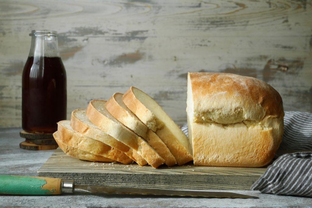 Maple Glazed White Bread
