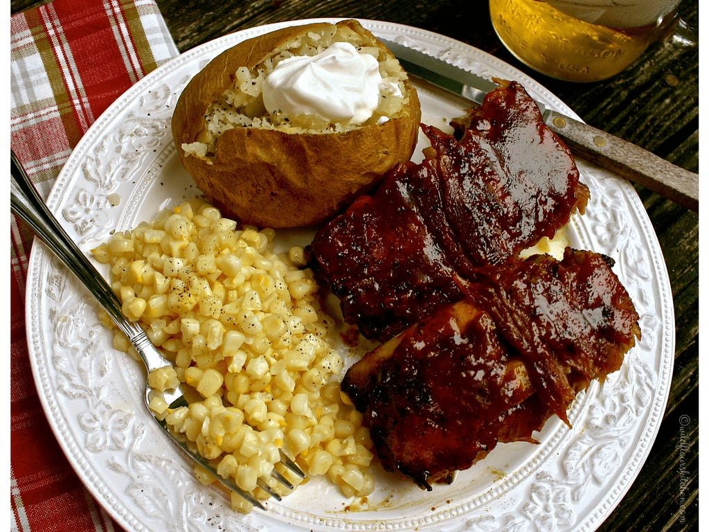Maple Mustard BBQ Ribs