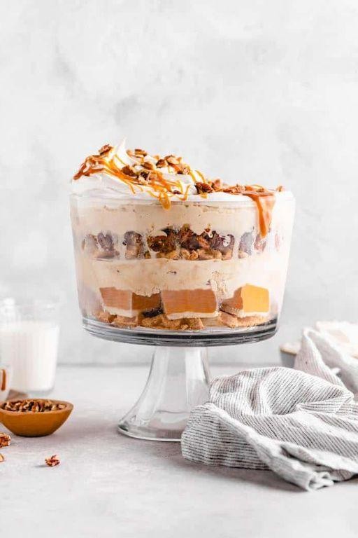 Maple Pecan Sweet Potato Trifle