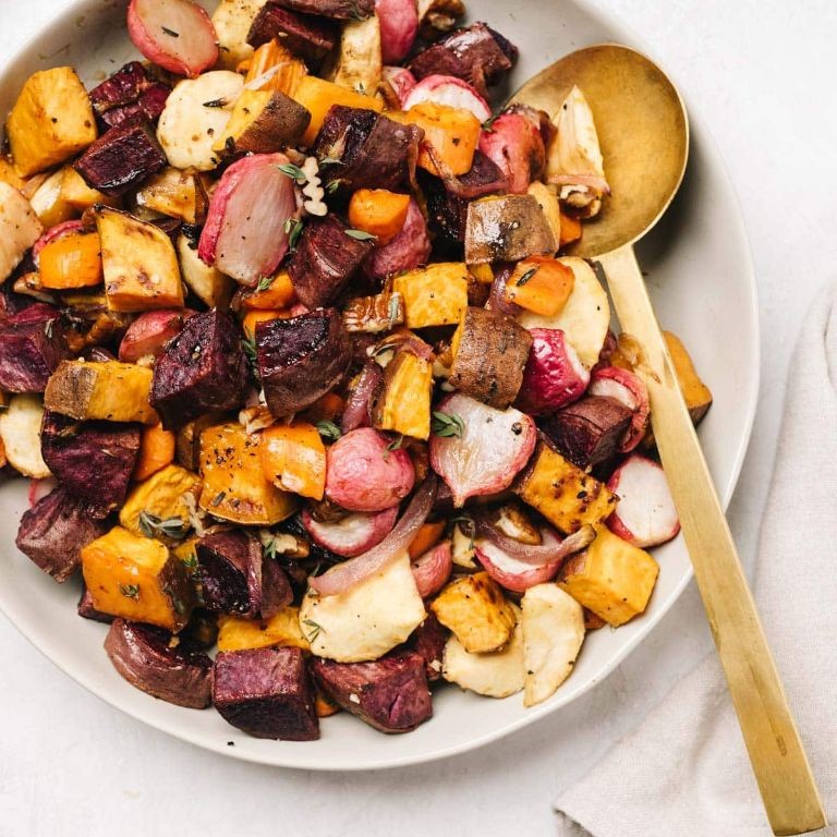 Maple-Glazed Roast Beef with Root Vegetables