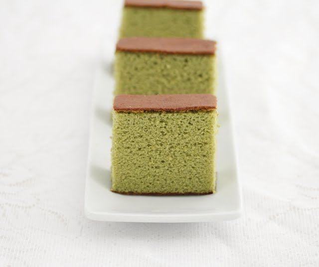 Matcha Castella Cake