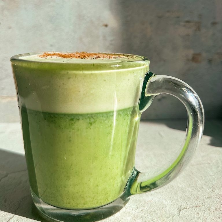Matcha Cinnamon Latte Tea