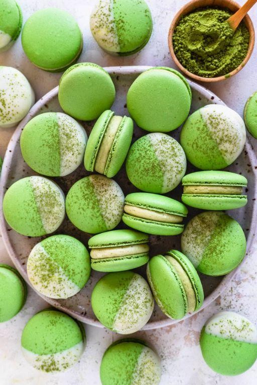 Matcha Macarons