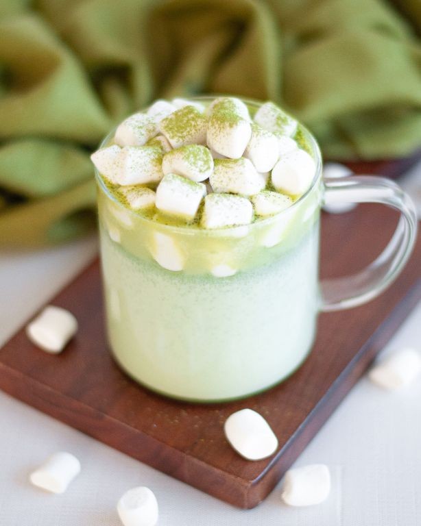 Matcha White Chocolate Hot Cocoa