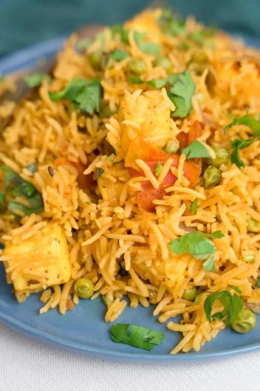 Mattar Paneer Pulao