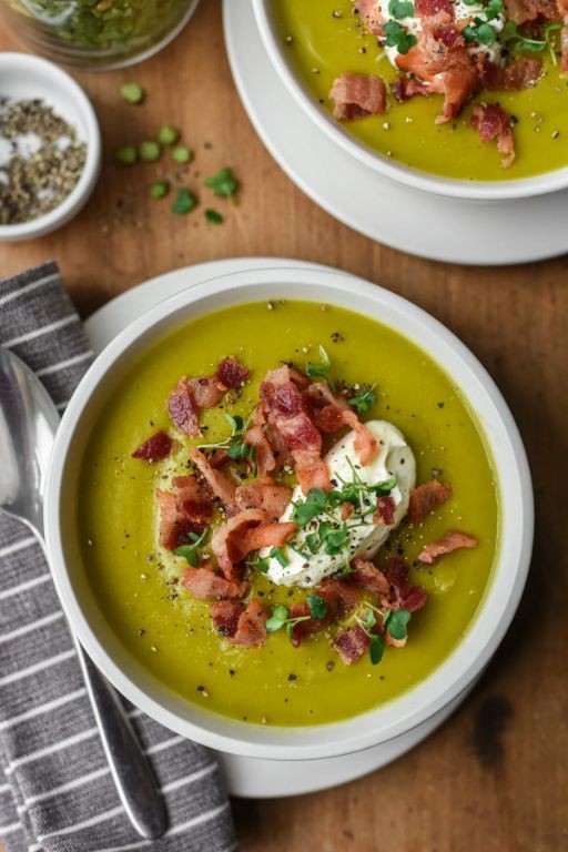 Medieval Pea and Bacon Soup