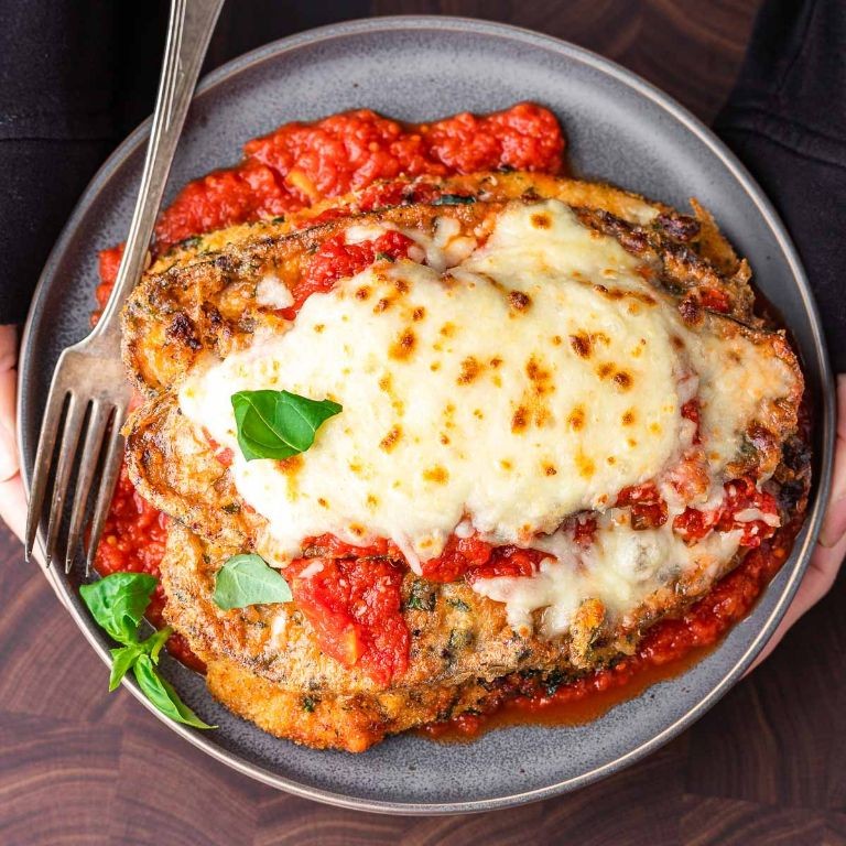 Mediterranean Chicken and Eggplant Parmesan