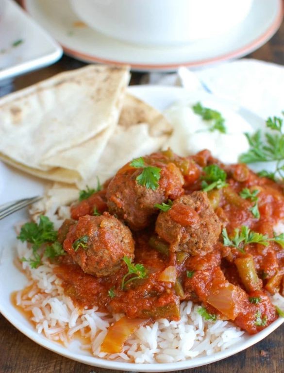 Mediterranean Crock Pot Meatballs
