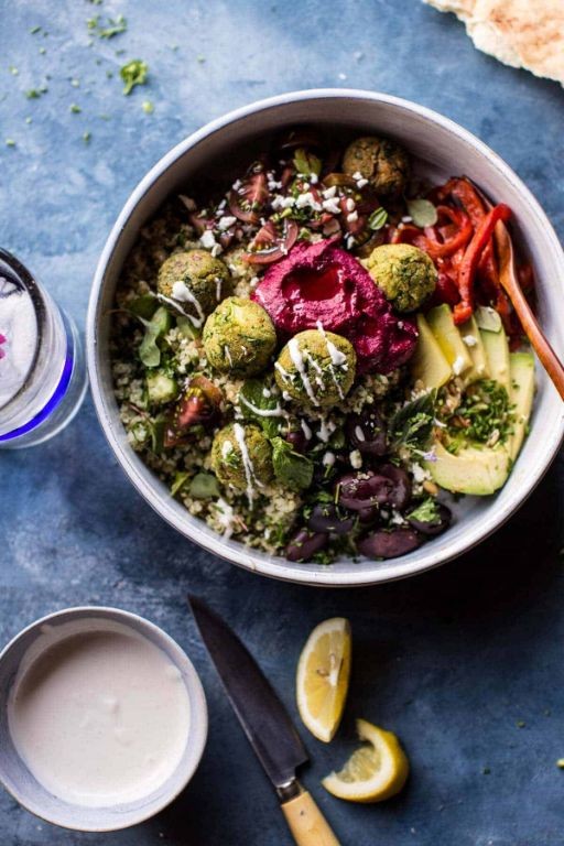 Mediterranean Falafel Buddha Bowl