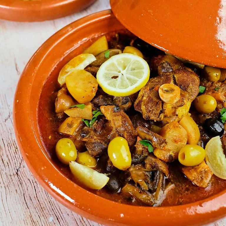 Mediterranean Lamb Stew with Olives