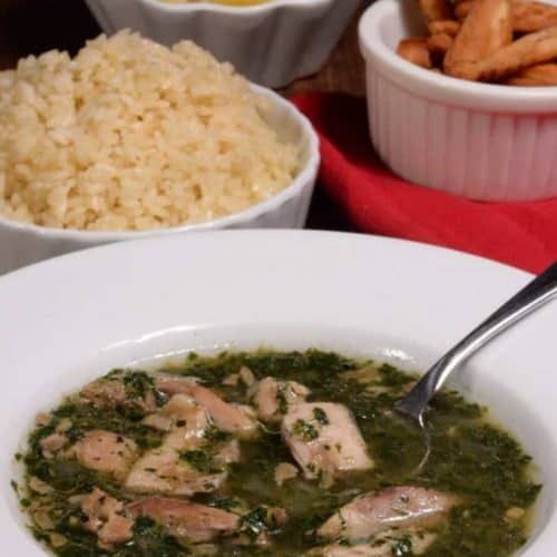 Melokhia Stew with Rabbit