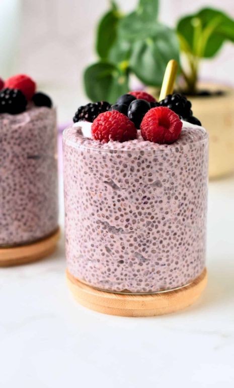 Metaboost Berry Chia Pudding