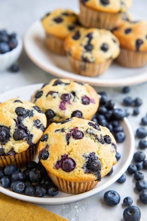 Metaboost Blueberry Almond Muffins
