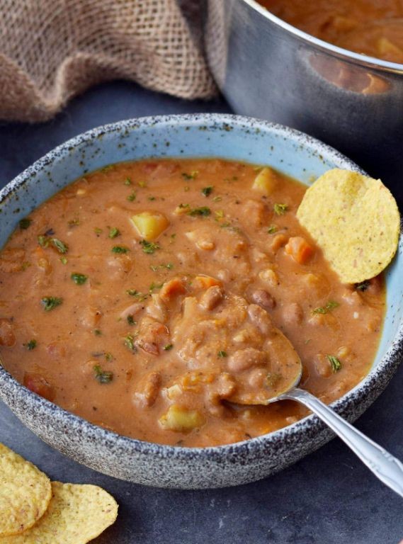 Mexican Pinto Bean Soup