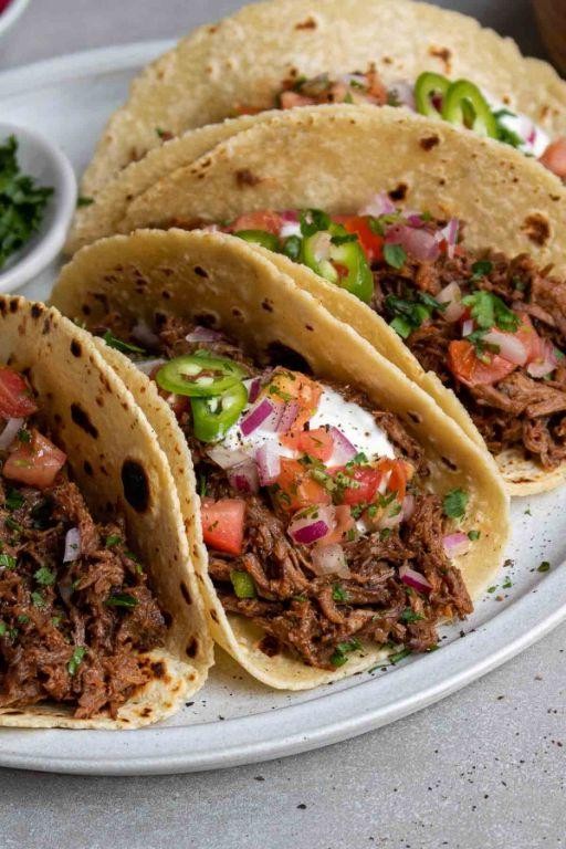 Mexican Shredded Beef Tacos
