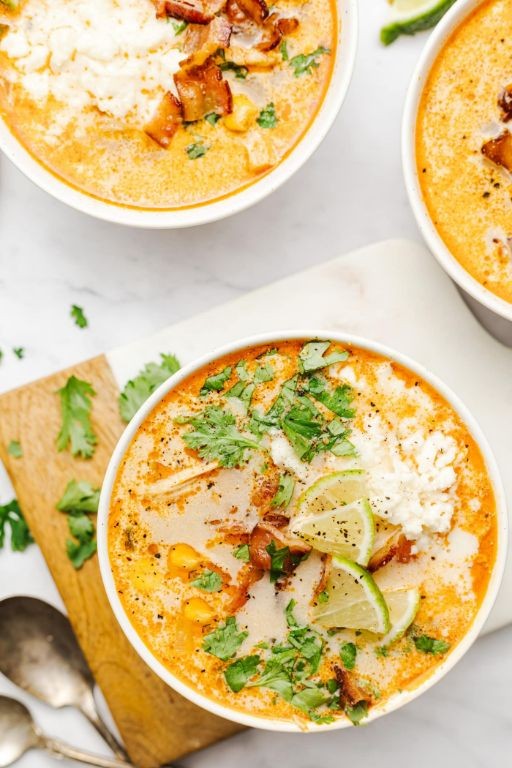 Mexican Street Corn Crockpot Soup