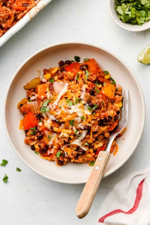 Mexican Stuffed Pepper Casserole