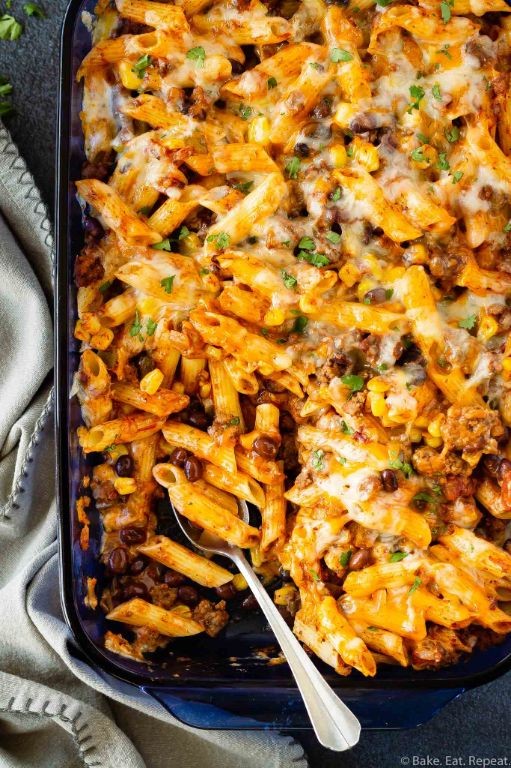 Mexican Style Pasta Bake
