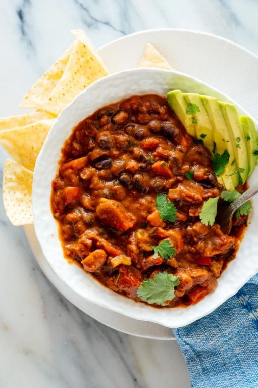Mexican-Inspired Vegetarian Chili