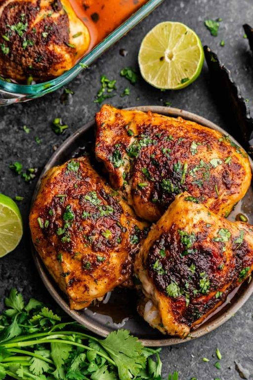 Mexican-Spiced Air Fryer Chicken Thighs