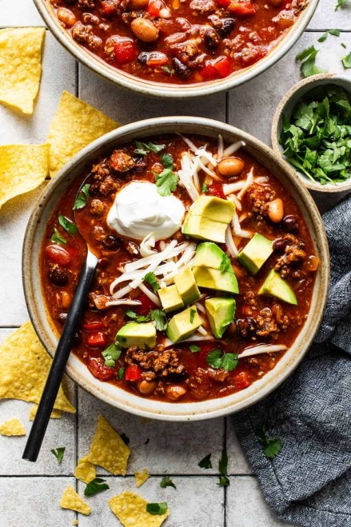 Mexican-Style Chili with Chorizo