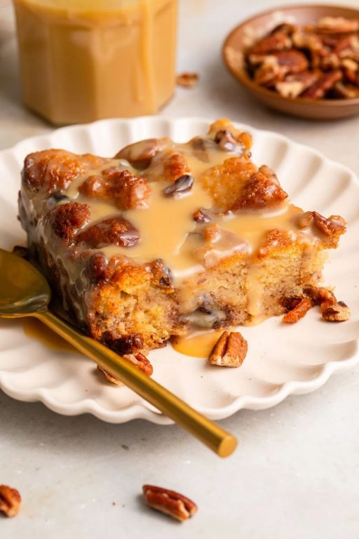 Meyers Dark Rum Bread Pudding