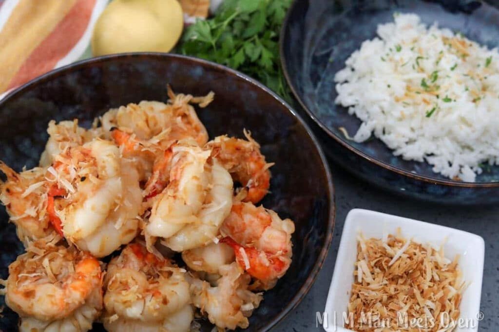 Meyers Dark Rum Coconut Shrimp