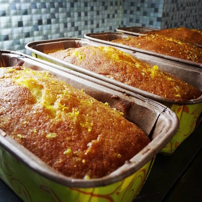 Microplane Zested Lemon Cake