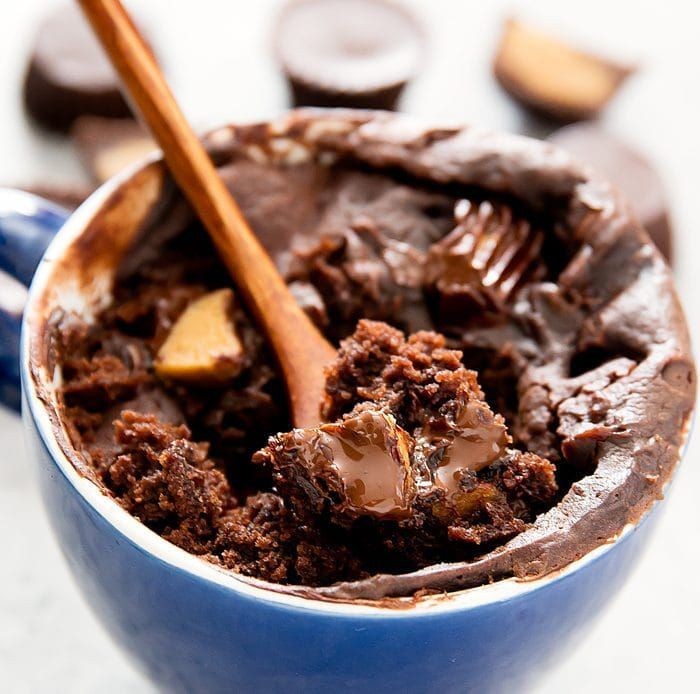 Microwave Chocolate Peanut Butter Cup