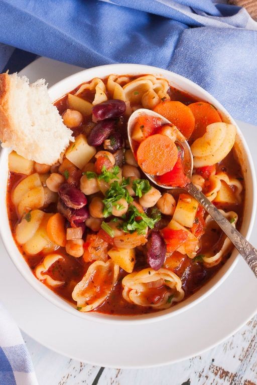 Minestrone with Kidney Beans