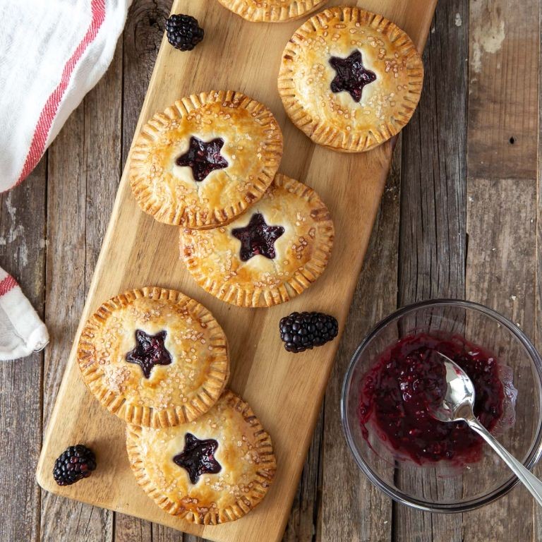 Mini Blackberry Hand Pies