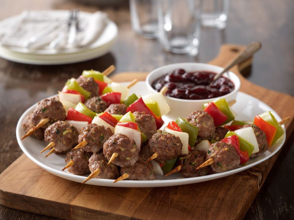Mini Meatball Skewers