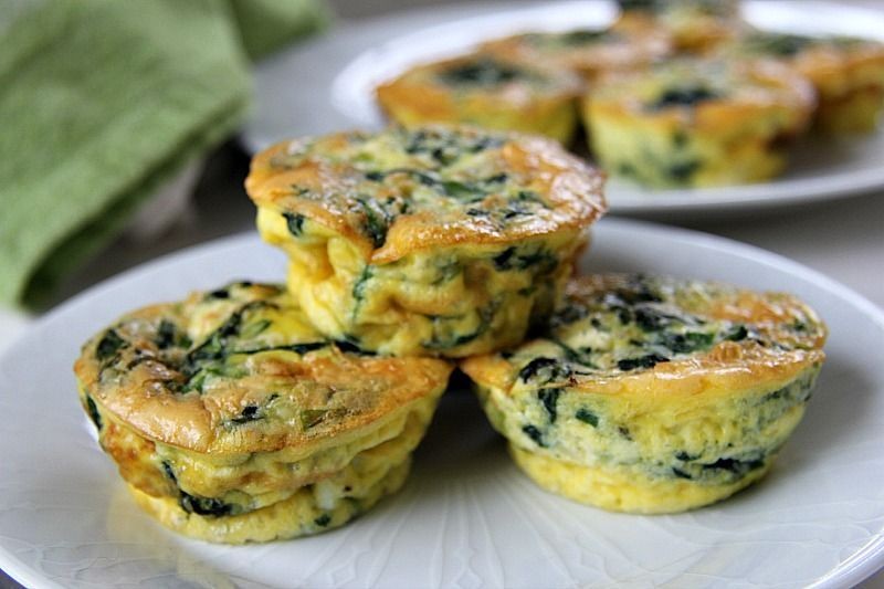 Mini Spinach Quiche Bites