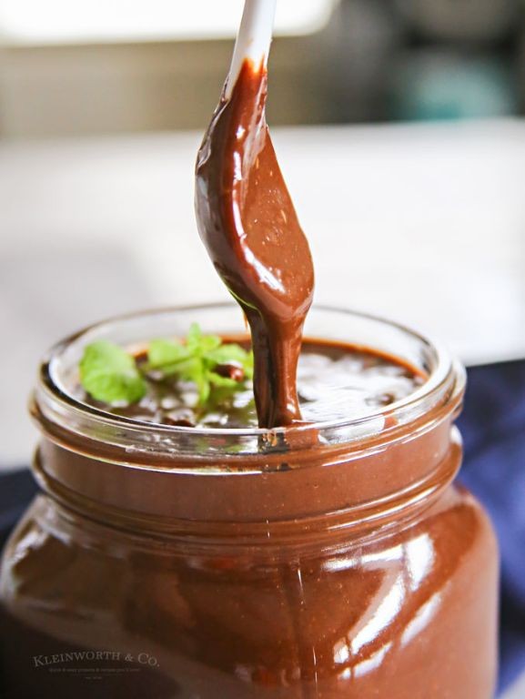 Mint Chocolate Fudge Sauce