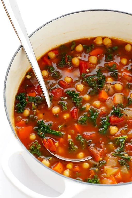 Moroccan Chickpea and Bean Soup