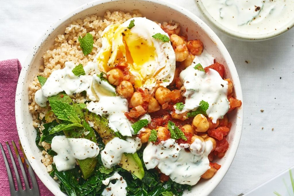 Moroccan Spiced Chickpea Buddha Bowl