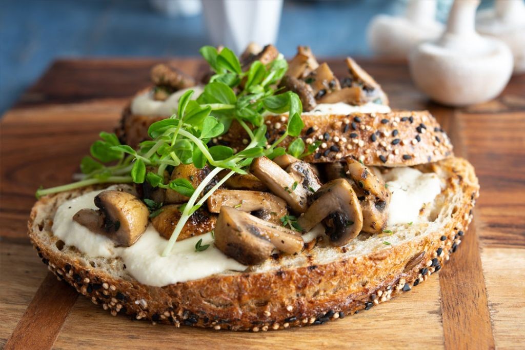 Mushroom and Thyme Toast