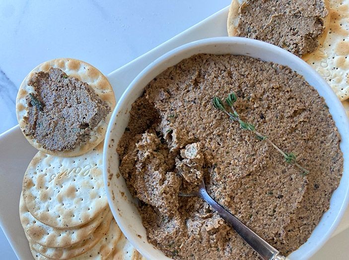 Mushroom and Walnut Pâté