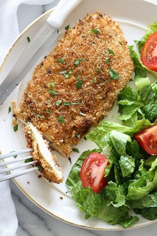 Mustard and Herb Crusted Chicken