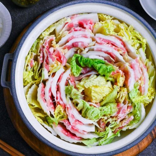 Napa Cabbage Hot Pot