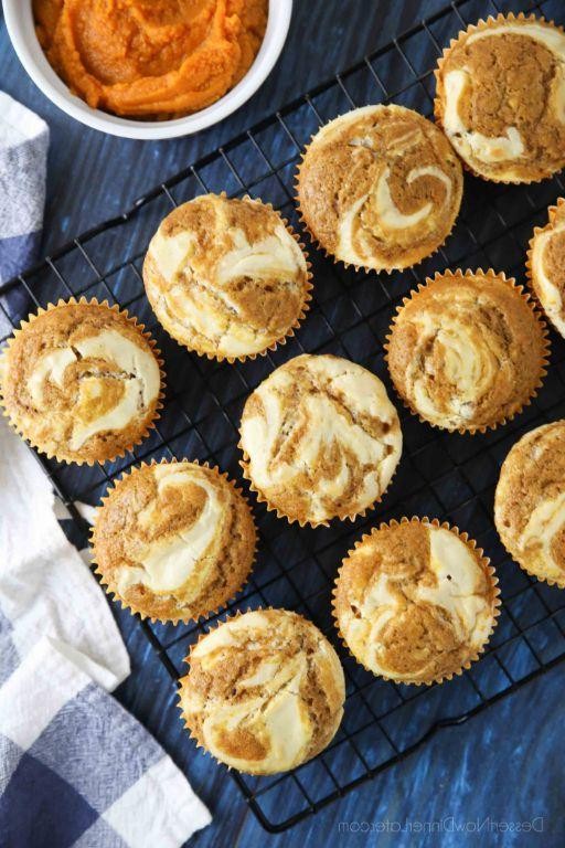 Neufchatel Cheese and Pumpkin Spice Muffins