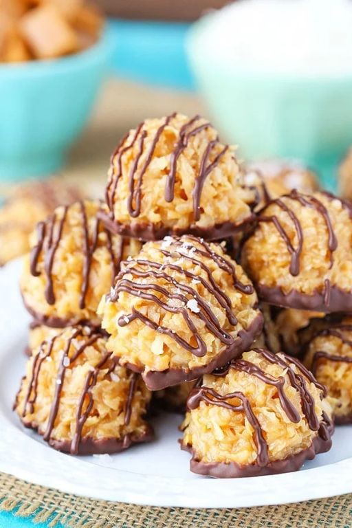 No Bake Coconut Macaroons