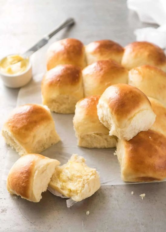 No-Knead Dinner Rolls