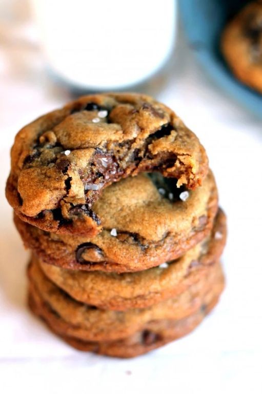 Nutella and Sea Salt Chocolate Cookies