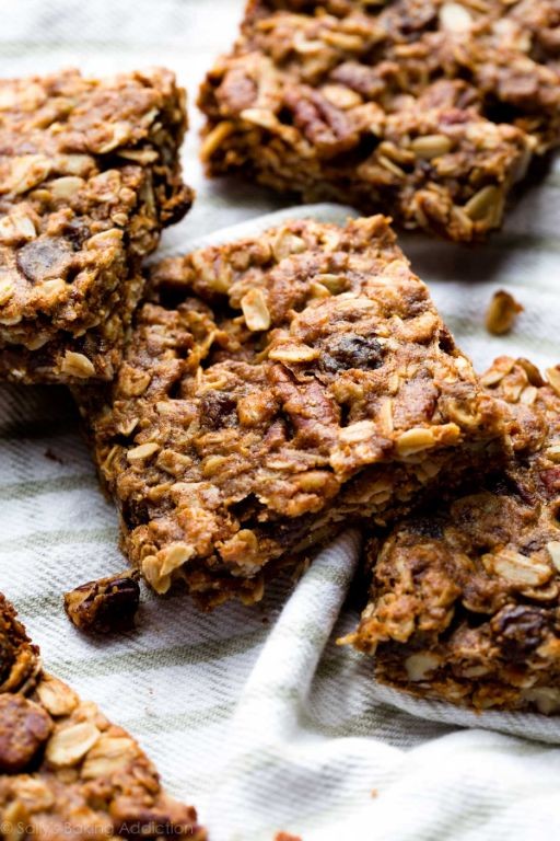 Oatmeal Raisin Cereal Bars