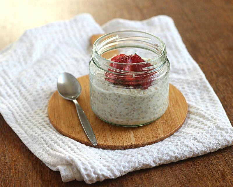 Oatmeal and Chia Seed Pudding