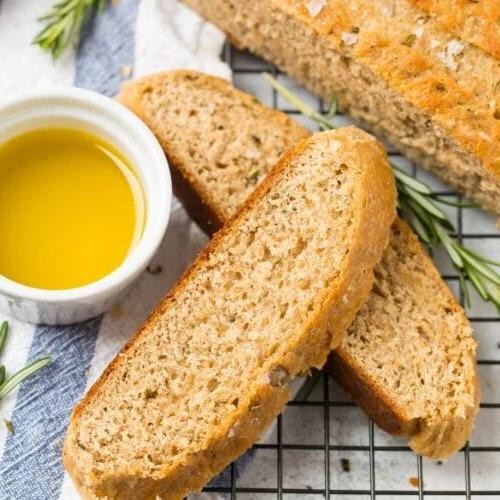 Olive Oil and Rosemary White Bread